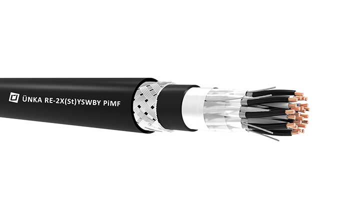 RE-2X(St)YSWBY-fl-PiMF-Instrumentation Cables-Enstrümantasyon Kabloları