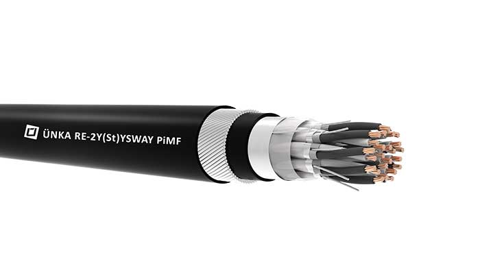 RE-2Y(St)YSWAY-fl-PiMF-Instrumentation Cables-Enstrümantasyon Kabloları
