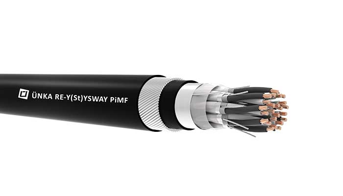 RE-Y(St)YSWAY-fl-PiMF-Instrumentation Cables-Enstrümantasyon Kabloları