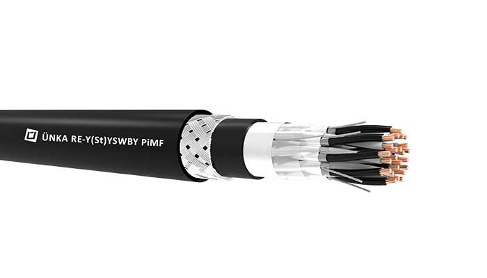 RE-Y(St)YSWBY-fl-PiMF-Instrumentation Cables-Enstrümantasyon Kabloları